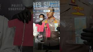 Pengedar Uang Palsu Asal Semarang Ditangkap di Sukoharjo, Beli Barang Dapat Kembalian Asli