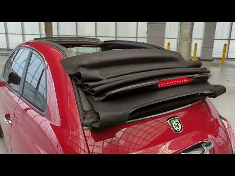 Abarth CNB Video, Cabrio Roof Open/Close