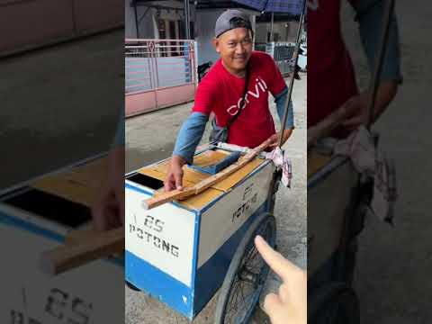 longest ice cream cone - tiktok Susanto Gouw #shorts