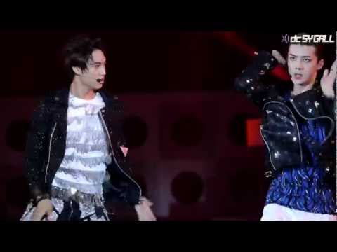 120712 여수 Expo Pop Festival - EXO-K (엑소케이) 카이 두개의 달이 뜨는 밤 (Two Moons)
