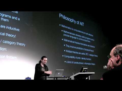 Solomonoff Memorial 2011 - Eray Ozkural - Diverse Consequences of Algorithmic Probability