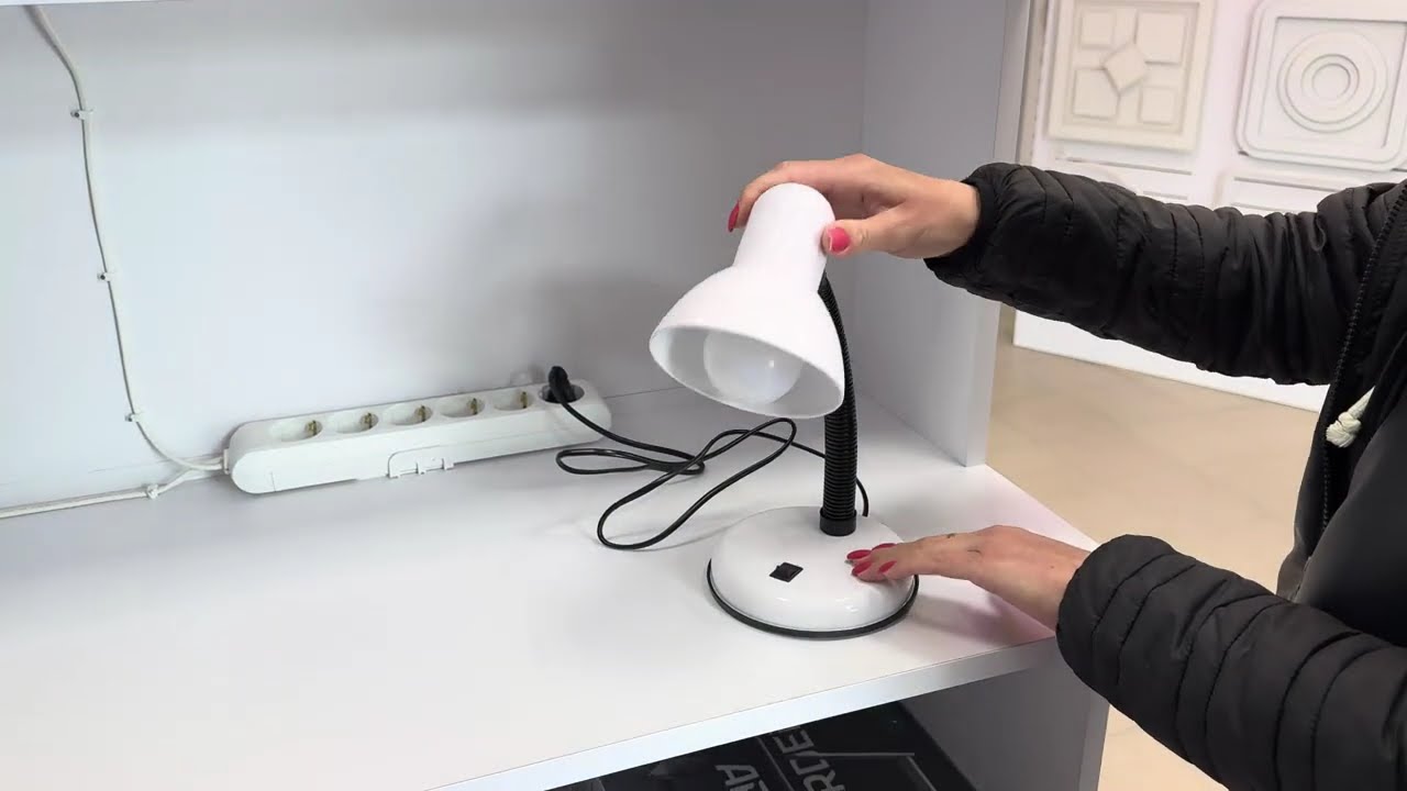 Светильник настольный "mini" "Снежинка" TM LOGA 220В 40Вт (CL-05)