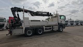 MAN TGS 33.440 BL - HIAB 288 E-5 kamion s ravnom platformom | Slika 4 - Autoline