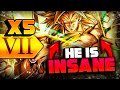 WTF IS THIS DAMAGE LF DBZ Broly W 5x Zenkai Buffs Dragon Ball LEGENDS
