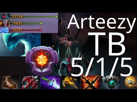 Arteezy Terrorblade vs Morphling, Puck, Mars - EG vs VG g1 AniMajor dota2