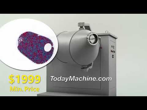 Good quality homogenizer pharmaceutical powder mixer 3d chemical Powder blending machine mixing equi