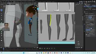 006_Blender Character Modeling Tutorial_ Leg