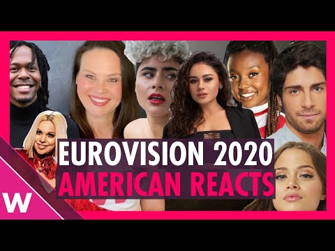 Eurovision 2020: Top 41 Songs Reaction by American Woman (with commentary)