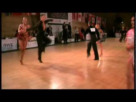 Miha Vodicar & Nadiya Bychkova Brno Open 2012