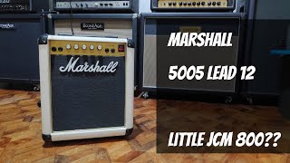Video thumbnail for Marshall 5005 Lead 12. The little JCM 800? Part 1 of 2 by Tone Room LB