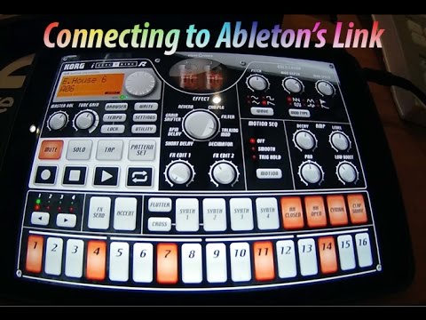 How to Connect Korg's iElectribe with Ableton Link