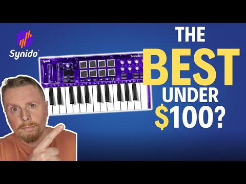 The BEST MIDI KEYBOARD of 2025 under $100? | Synido TempoKEY K25