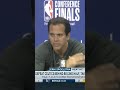 Erik Spoelstra says Jimmy Butler's "an elite competitor" after he drops 41 points in Game 1? #shorts