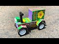 How To Make Mini Tractor At Home From Matchbox DIY Mini Tractor Mini Tractor Toy