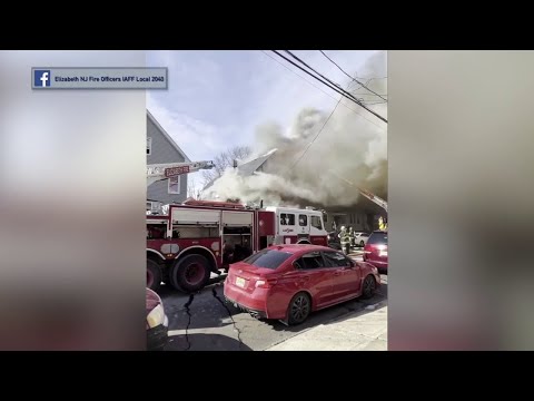 NJ Elizabeth Fire