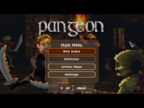 Pangeon - Entire game, dungeon crawl, gameplay