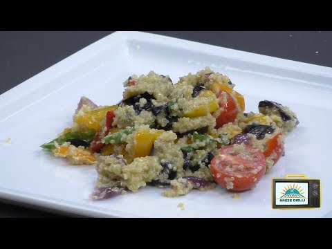 Rreze Dielli, 06 shtator 2018   Të Gatuajmë me Znj  Vjollca PJ2 Sallate me perime dhe kuinoa