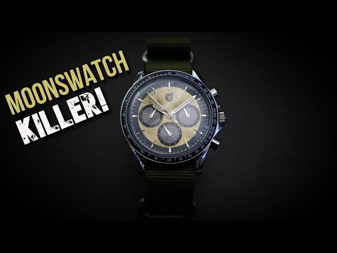 MT&W a Vintage Inspired Panda Chronograph with a Unique Patina Dial for under $250