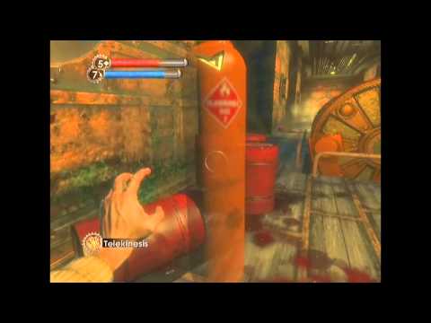 Bioshock Wrench Survivor Difficulty No Vita Chambers No Death Only Walkthrough Part 13