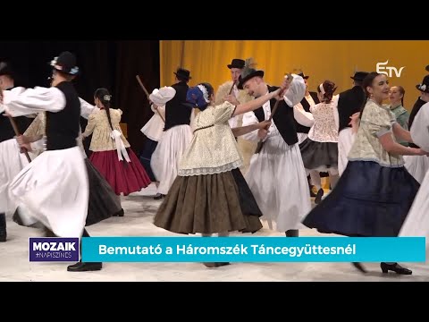 Bemutató a Háromszék Táncegyüttesnél – Mozaik