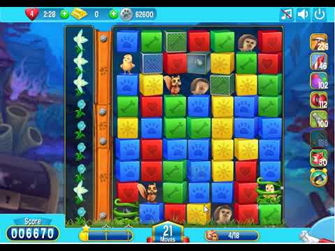 Pet Rescue Saga Level 2489 - No Boosters