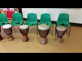 African Drum Workshops Gear.