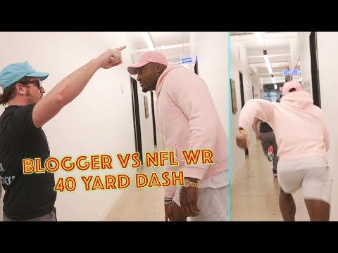 DK Metcalf LOSES 40 Yard Dash Against XFL Kicker PFT Commenter