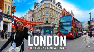 London Walking Tour 4K – Soho to Leicester Square
