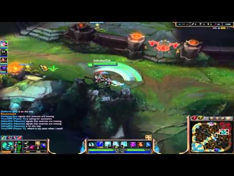 League of legends *ULTRA RAPID FIRE* (HECARIM VS VAYNE MAOKAI)