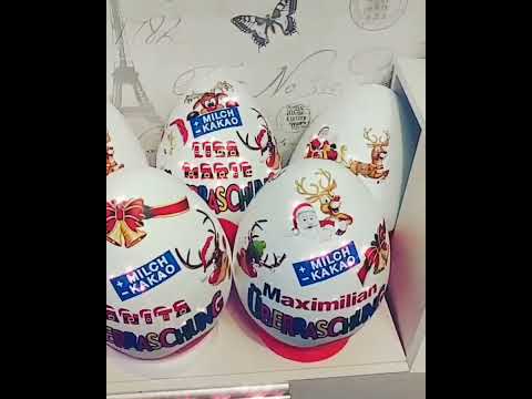 DIY XXL Überraschungs Ei aus Styropor mit Füllung.