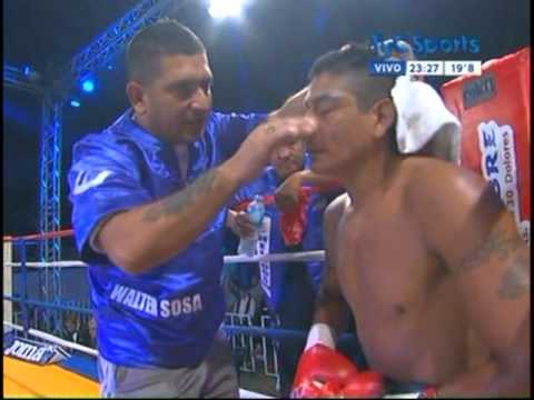gabriel fernando puñalef calfin vs segundo ariel senteno pelea completa