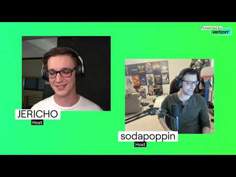 Sodapoppin as a GlitchCon host