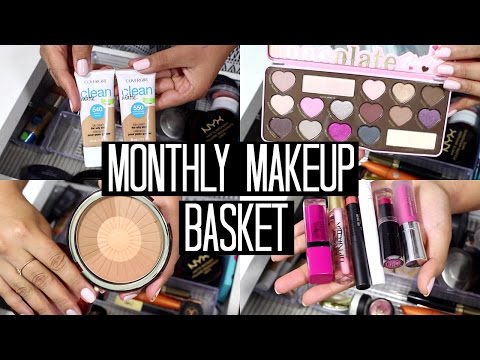 Monthly Makeup Basket: June | samantha jane Video