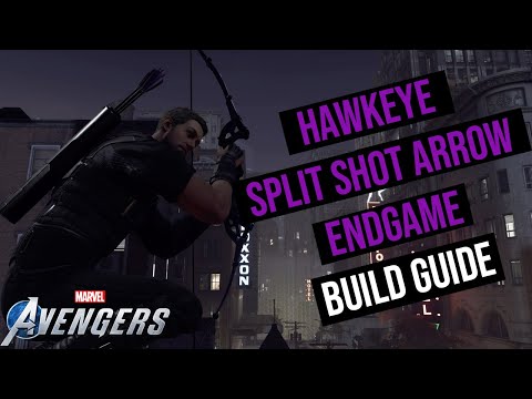 Marvel's Avengers - Hawkeye Split Shot Arrow Endgame Build Guide