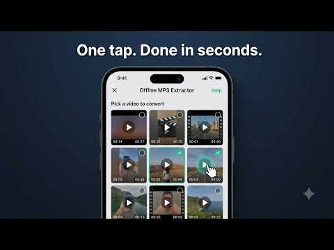 MP4 / MOV to MP3 Extractor video thumbnail