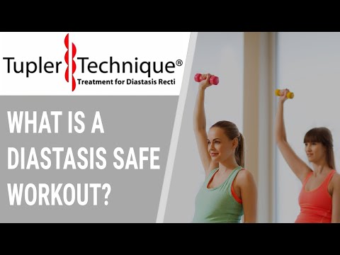 What is a diastasis safe workout?
