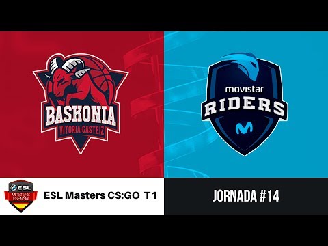 ThunderX3 Baskonia vs. Movistar Riders [Cbble] ESL Masters CS:GO Temporada 1 - Jornada #13
