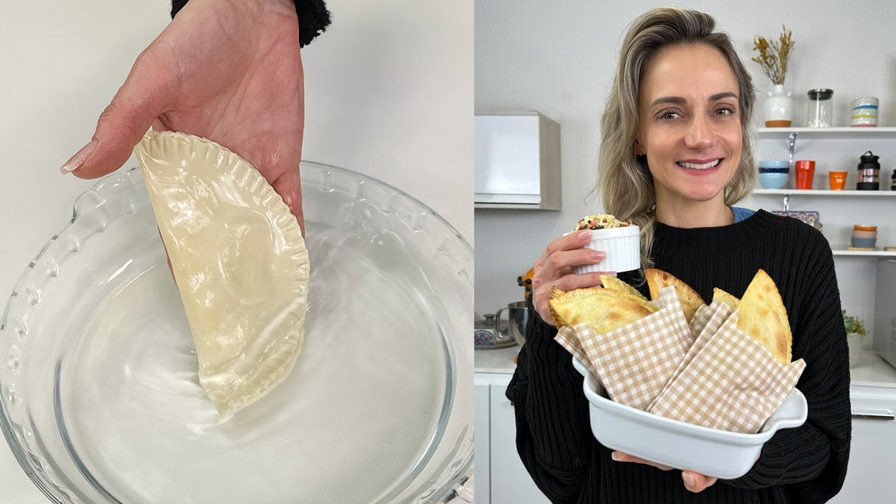 Agora faço PASTEL na água! Todos me pedem a receita! 😍