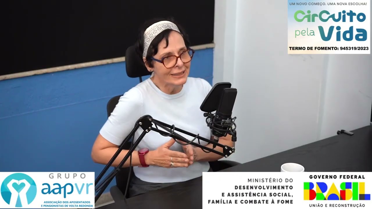 Ciência, saúde mental e prevenção - Profª Cláudia - Episódio #44 - Circuito pela Vida