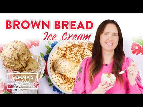 Brown Bread Ice Cream Recipe for St. Patrick’s Day ☘️🍞🍦