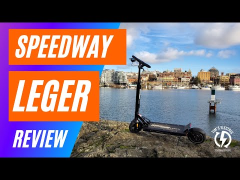 Is it any Good? Speedway Leger Electric Scooter Review - Big Guy Review