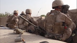 Marine Scout Snipers Shoot Enemy during Operation Helmand Viper in Afghanistan   HD Military videos