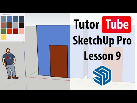 SketchUp Pro - Lesson 9 - Using Orbit and Pan Tool