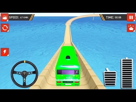 Impossible Offroad Top Uphill Bus Stunt Racing Game - Bus Game - Bus Simulator Ultimate - Gadi Wala