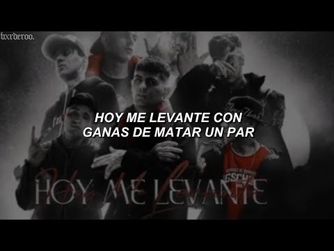Franux bb, C.R.O, Neo pistea, Harry nach, Pekeño 77, Lucho SSJ, Lil Troca | Hoy Me Levante | [letra]