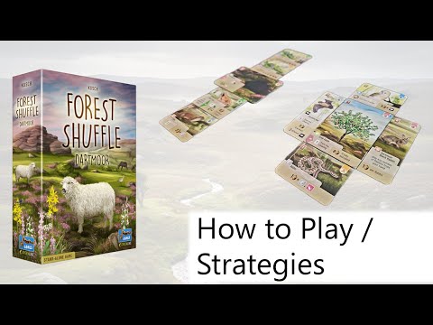 Forest Shuffle: Dartmoor - Board Game Rules - how to play