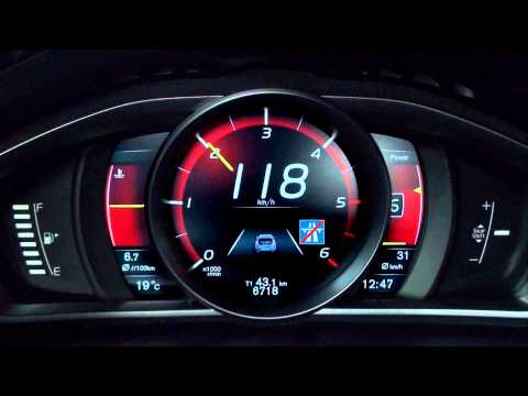 Adaptive Digital Display - The Volvo V40