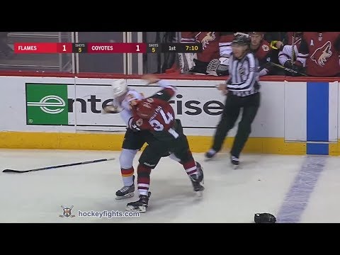 Micheal Ferland vs Zac Rinaldo Feb 22, 2018