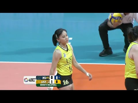 Cassie Carballo FINISHES ONE-TWO PLAY in Set 2 for UST vs. NU 😤 | UAAP Season 87 Women’s Volleyball
