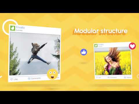 Colorful Slideshow After Effects Templates